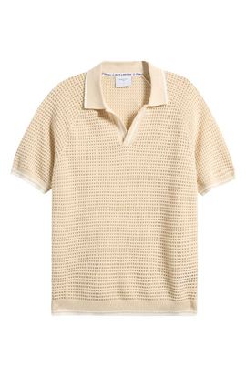 Percival Percival Tennis Johnny Collar Sweater Polo