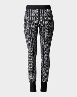 Perfect Moment Monogram Merino Wool Leggings
