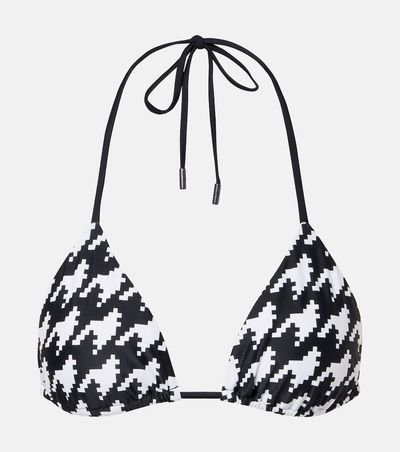 Perfect Moment Perfect Moment Houndstooth bikini top