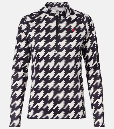 Perfect Moment Perfect Moment Houndstooth ski top