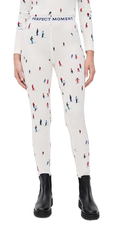Perfect Moment Perfect Moment Printed Base Layer Leggings Dede Ski Print