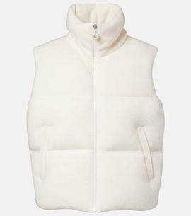 Perfect Moment Perfect Moment Wool and cashmere down vest