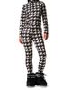 Perfect Moment Women's Base Layer Houndstooth Quarter-Zip Top - 2