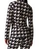 Perfect Moment Women's Base Layer Houndstooth Quarter-Zip Top - 4