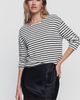perfectwhitetee Jenna 100% Cotton Boatneck Top - 1