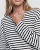 perfectwhitetee Jenna 100% Cotton Boatneck Top - 3