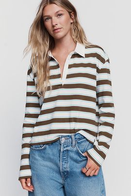 perfectwhitetee Kaya 100% Cotton Polo Top