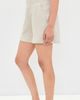 perfectwhitetee perfectwhitetee Bari French Terry Shorts Oatmeal (Scour) - 4