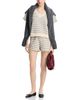 Perfectwhitetee perfectwhitetee Bennie French Terry Striped Shorts - 2