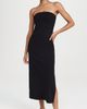 perfectwhitetee perfectwhitetee Blondie Strapless Dress True Black M - 2