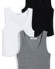 perfectwhitetee perfectwhitetee Blondie Tank 3 Pack Essential - 1