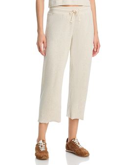 Perfectwhitetee perfectwhitetee Eliana Terry Cropped Sweatpants