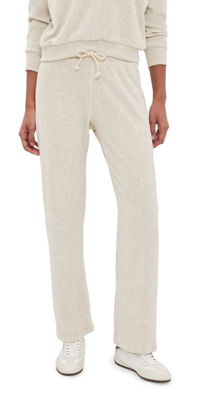 perfectwhitetee perfectwhitetee Eliana Terry Sweatpants Oatmeal (Scour)