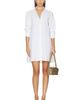 perfectwhitetee perfectwhitetee Felicia Cotton Poplin Button Down Dress - 1