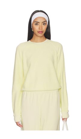 perfectwhitetee perfectwhitetee Fleece Long Sleeve Crewneck Sweatshirt
