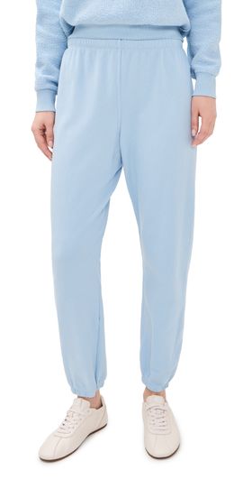 perfectwhitetee perfectwhitetee French Terry Easy Sweatpants Powder Blue
