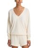 Perfectwhitetee perfectwhitetee French Terry V Neck Sweatshirt - 1