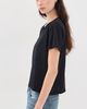 perfectwhitetee perfectwhitetee Harley Boxy Crew Tee True Black - 4