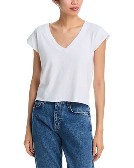 Perfectwhitetee perfectwhitetee Japane Jersey V Neck Tee