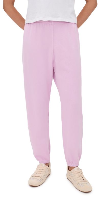 perfectwhitetee perfectwhitetee Johnny French Terry Easy Sweatpants Sugar Pink