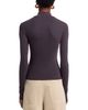 Perfectwhitetee perfectwhitetee Luxe Rib Turtleneck Tee - 3
