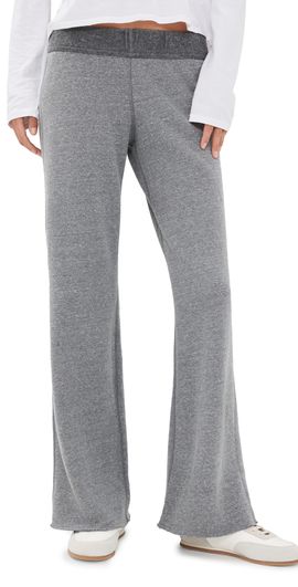perfectwhitetee perfectwhitetee Marley Reverse Fleece Pants Dark Heather Grey