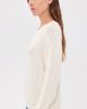 perfectwhitetee perfectwhitetee Mesh Sweater Raglan Sweatshirt Natural - 4