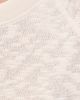 perfectwhitetee perfectwhitetee Mesh Sweater Raglan Sweatshirt Natural - 6