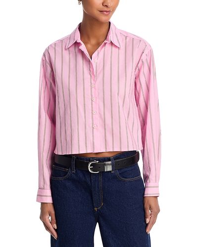 Perfectwhitetee perfectwhitetee Naomi Crop Shirt