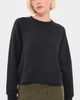 perfectwhitetee perfectwhitetee Nell Travel Crew Neck Sweatshirt True Black - 2