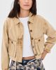 perfectwhitetee perfectwhitetee Paloma Canvas Jacket Warm Ochre - 2