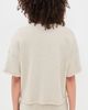 perfectwhitetee perfectwhitetee Short Sleeve Sweatshirt Tee Oatmeal (Scour) - 3
