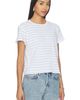 Perfectwhitetee perfectwhitetee Stripe Boxy Crewneck Tee - 2