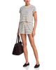 Perfectwhitetee perfectwhitetee Stripe Loop Terry Tee - 2