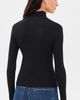 perfectwhitetee perfectwhitetee Tati Turtleneck Top True Black - 3