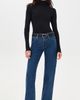 perfectwhitetee perfectwhitetee Tati Turtleneck Top True Black - 5