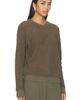 perfectwhitetee perfectwhitetee Ziggy Inside Out Fleece Long Sleeve Shrunken Crewneck Sweatshirt - 2