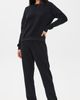 perfectwhitetee perfectwhitetee Ziggy Inside Out Fleece Sweatshirt True Black - 5