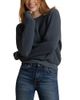 Perfectwhitetee perfectwhitetee Ziggy Reverse Fleece Long Sleeve Shrunken Crewneck Sweatshirt - 1
