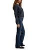 Perfectwhitetee perfectwhitetee Ziggy Reverse Fleece Long Sleeve Shrunken Crewneck Sweatshirt - 2