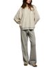 Perfectwhitetee perfectwhitetee Ziggy Reverse Fleece Oversized Sweatshirt - 1