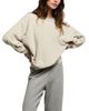 Perfectwhitetee perfectwhitetee Ziggy Reverse Fleece Oversized Sweatshirt - 3