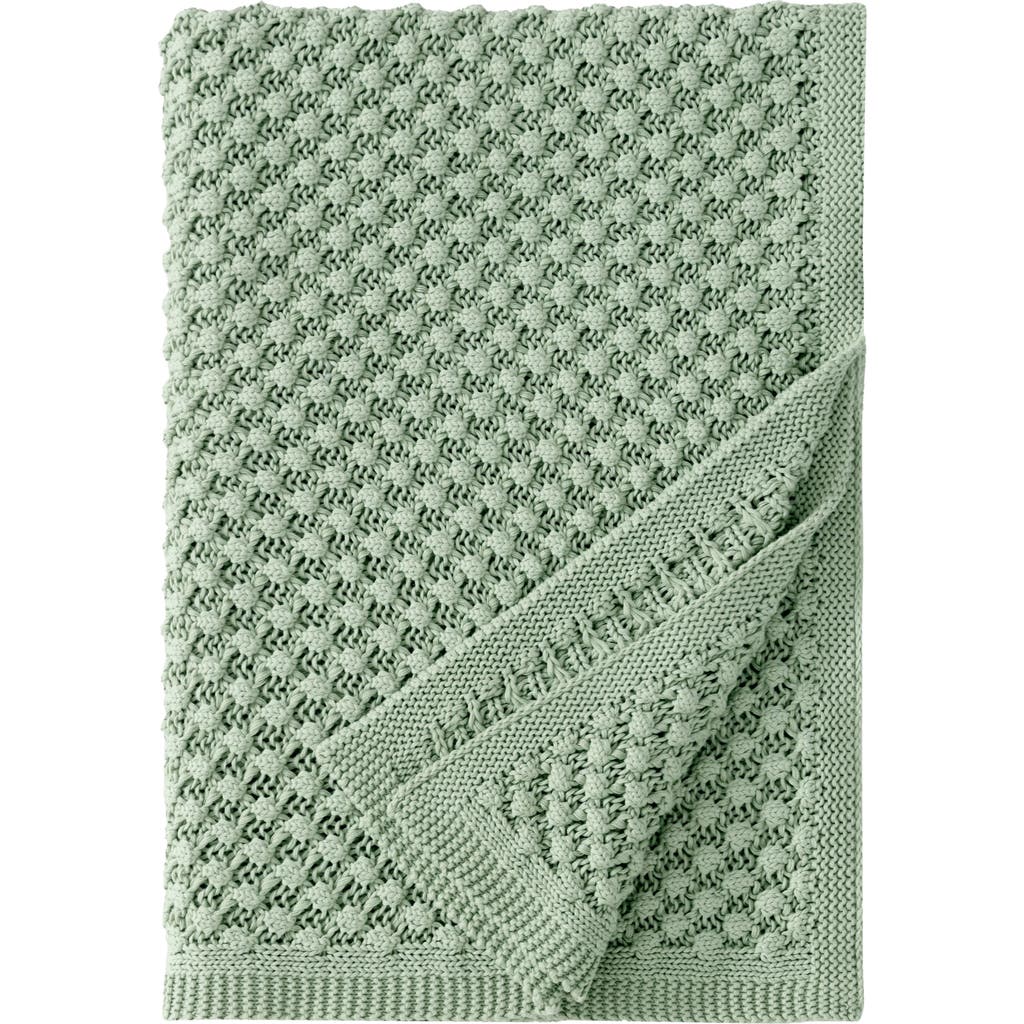 Peri Home Peri Home Crochet Knit Cotton Throw Blanket