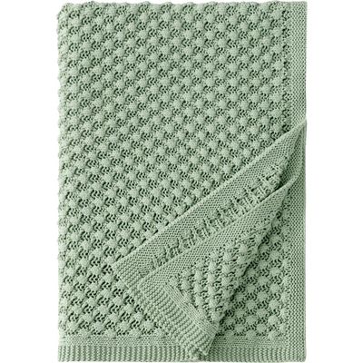 Peri Home Peri Home Crochet Knit Cotton Throw Blanket