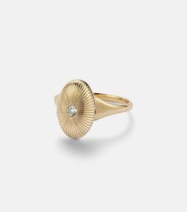 Persee Persée 9kt gold ring with diamond