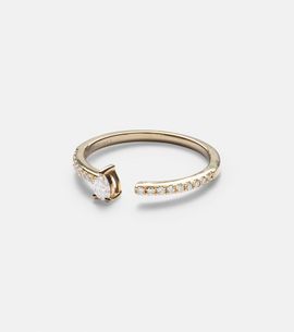 Persee Persée Héra 18kt gold ring with diamonds