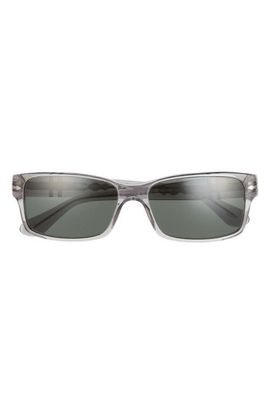 Persol Persol 58mm Rectangular Polarized Sunglasses