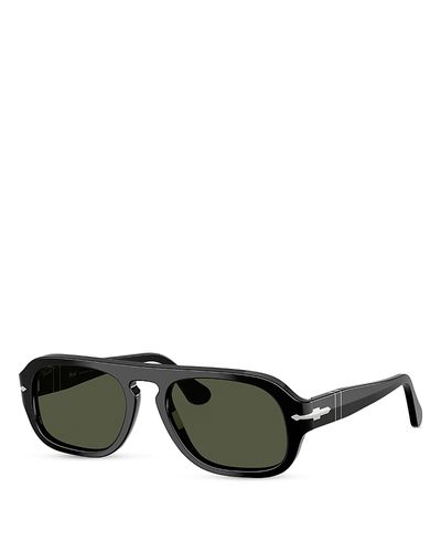 Persol Persol Aviator Sunglasses, 56mm