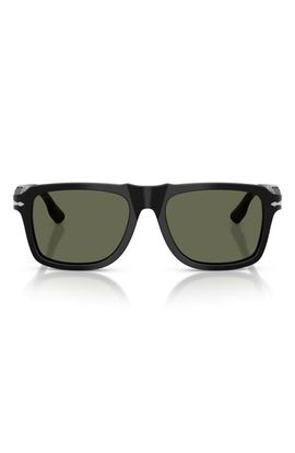Persol Persol PO8002S 55mm Polarized Rectangle Sunglasses