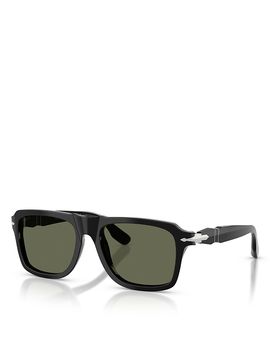 Persol Persol Rectangular Sunglasses, 55mm